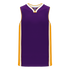 Athletic Knit Pro Cut Basketball Jersey with Rap Neck & Side Inserts (B1715)